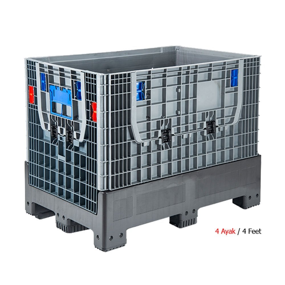 DP.210.100.05 Katlanır Plastik Konteyner Kasa