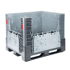 DP.210.100.07 Katlanır Plastik Konteyner Kasa