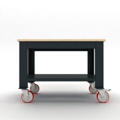 DP.100.100.03 Tekerlekli Ahşap Tablalı Taşıma Arabası (1100 mm genişlik)