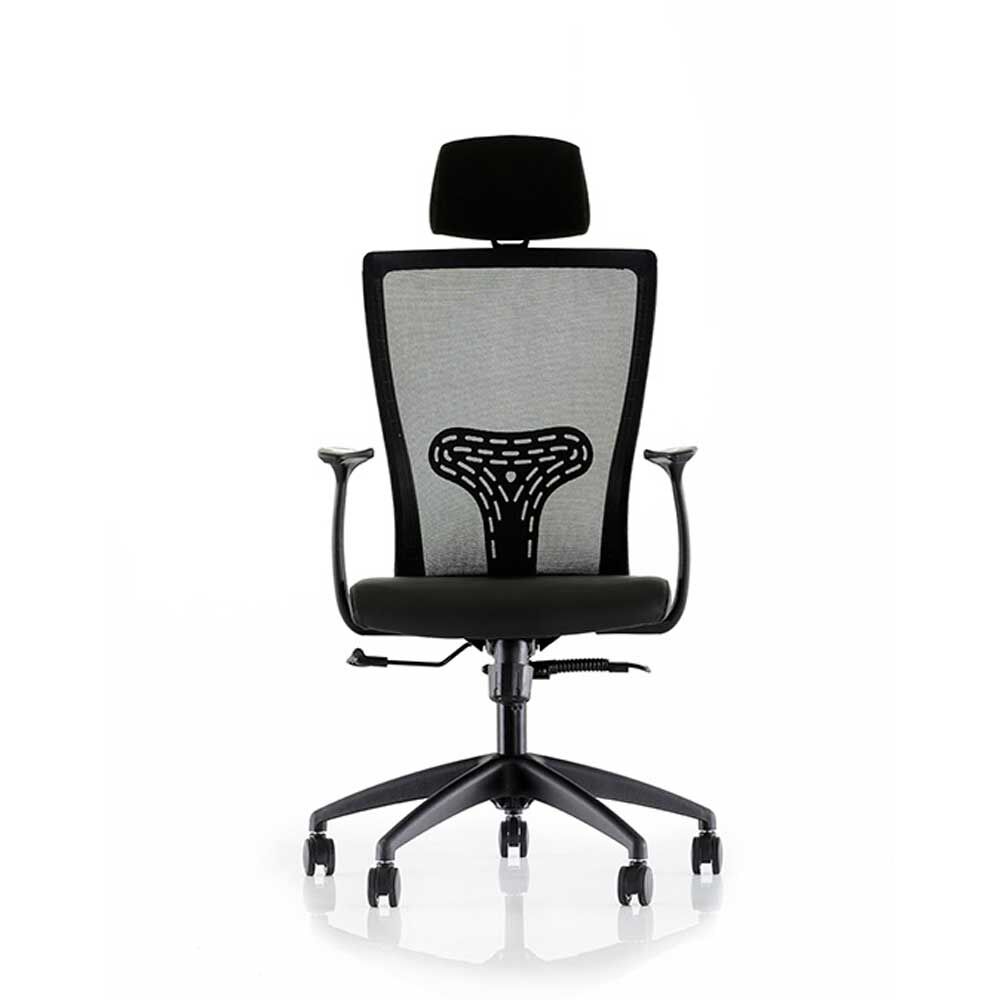 DP.115.100.09 Endüstriyel Yönetici koltuğu (Kol Dayama + Sırtlık + Baş Desteği)