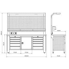 DP.15.100.57 Plus Çalışma Tezgahı