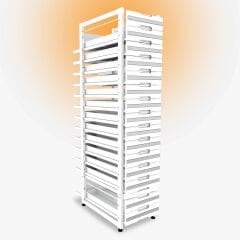 DP.5.100.01 Tek Üniteli Çekmeceli Eczane Rafı