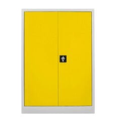 DP.50.100.24 130 cm. Dosya Dolabı Gri-Sarı