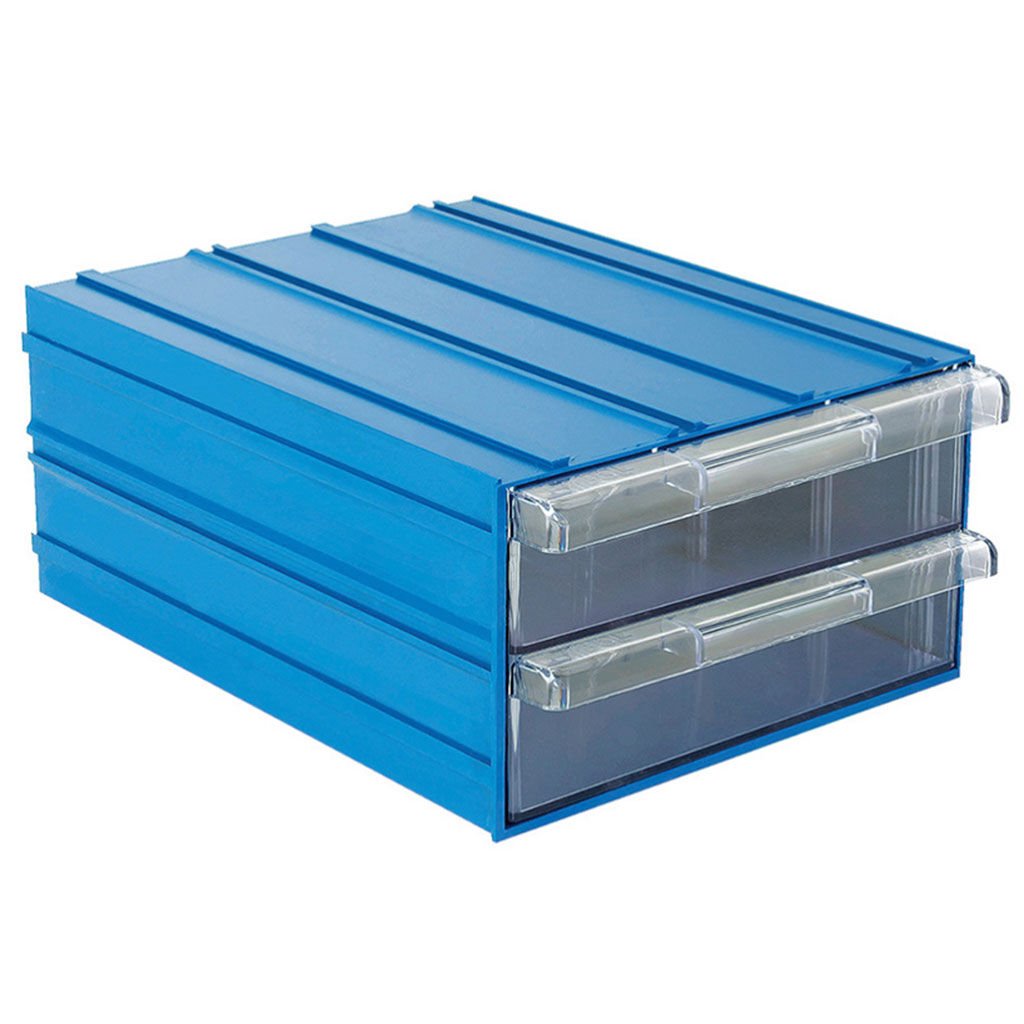 DP.205.100.24 Plastik 2 Çekmeceli Malzeme Kutusu