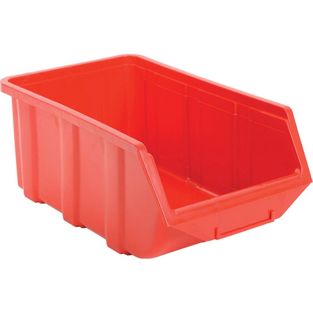 DP.200.100.05 Plastik Avadanlık Kutusu - Kırmızı