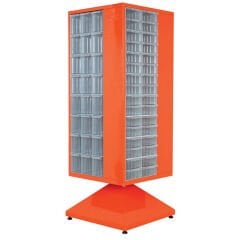 DP.205.100.19 Plastik Çekmeceli Döner Metal Dolap