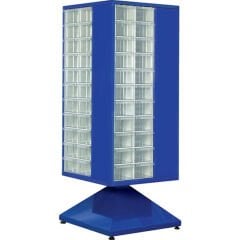 DP.205.100.23 Plastik Çekmeceli Döner Metal Dolap