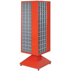 DP.205.100.35 Plastik Çekmeceli Döner Metal Dolap