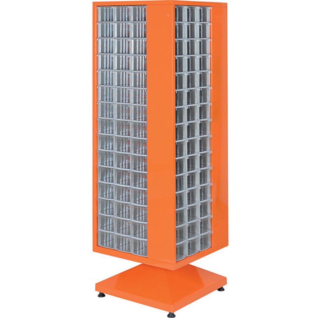 DP.205.100.37 Plastik Çekmeceli Döner Metal Dolap