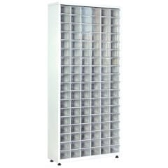 DP.205.100.06 Plastik Çekmeceli Sabit Metal Dolap