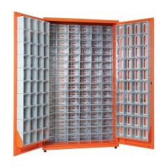 DP.205.100.23 Plastik Çekmeceli Sabit Metal Dolap