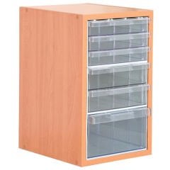 DP.205.100.11 Plastik Çekmeceli Sabit Ahşap Dolap