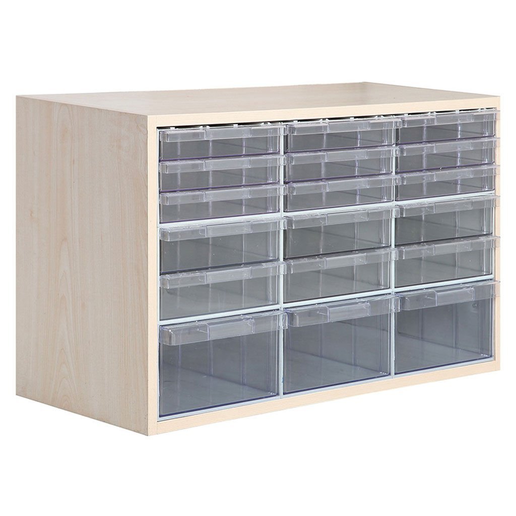 DP.205.100.13 Plastik Çekmeceli Sabit Ahşap Dolap