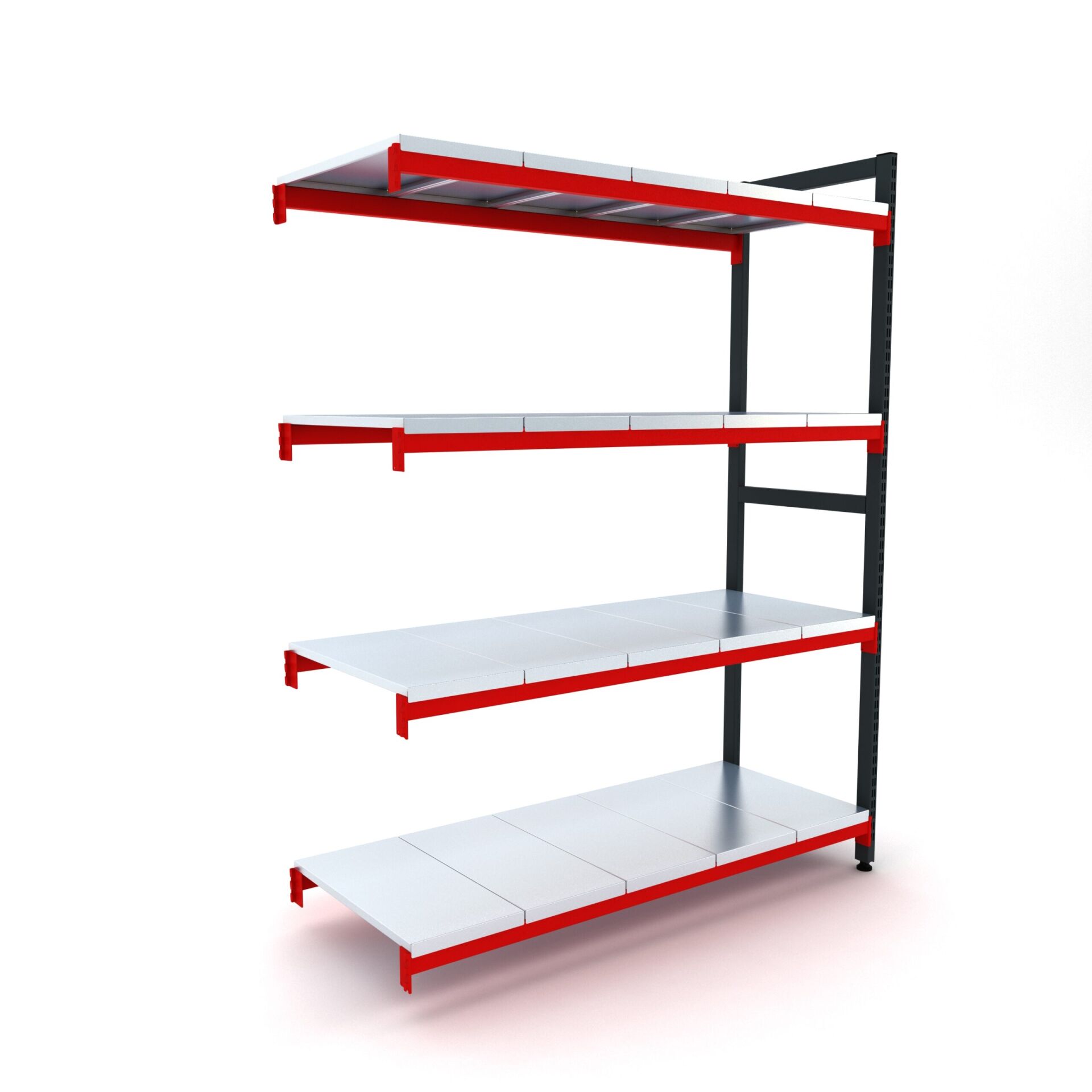 DP.30.100.03 Çelik Malzeme Rafı Genişleme Modülü