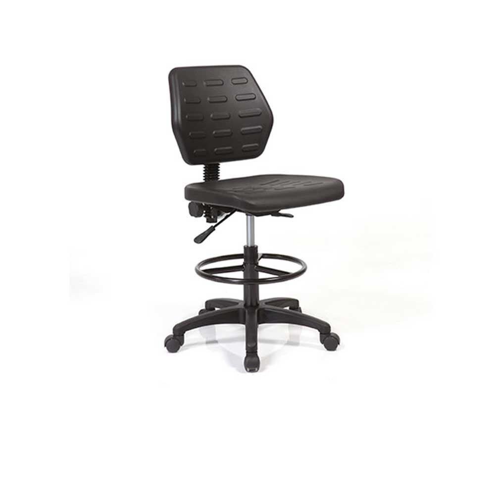 DP.115.100.06 Endüstriyel Ergonomik Çalışma Taburesi (Tam Çember + Sırtlık)